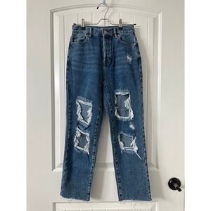 PacSun High Rise‎ Straight Blue Jeans Size 25